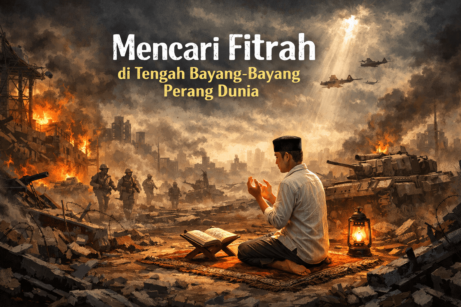 Lebaran di Ambang Batas: Mencari Fitrah di Tengah Bayang-Bayang Perang Dunia